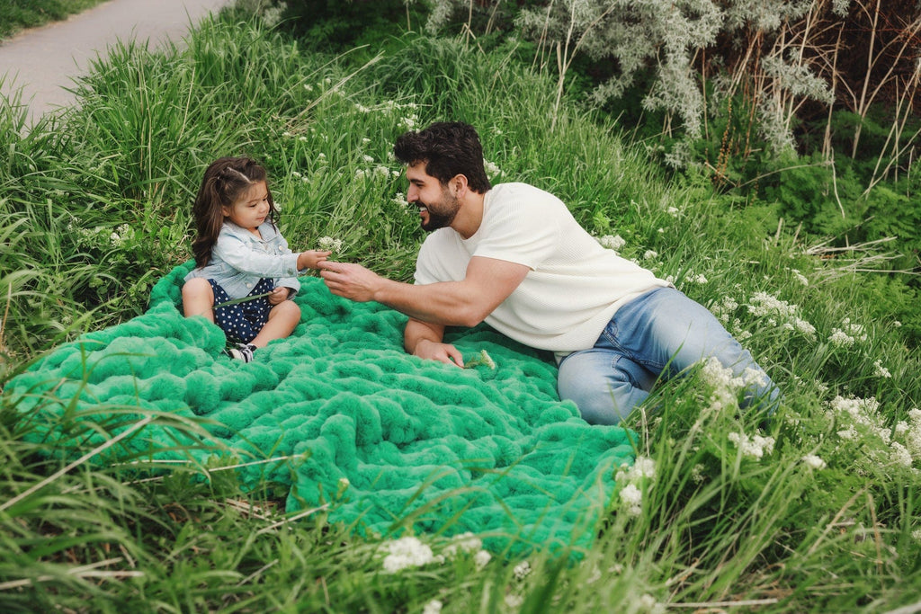 Ultra Sorbet Kelly Green Blanket