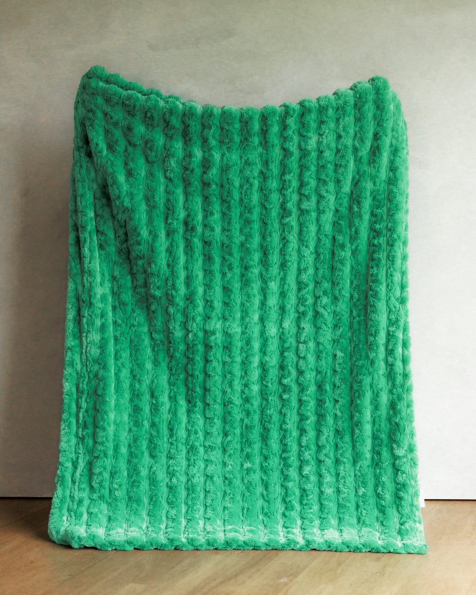 Ultra Sorbet Kelly Green Blanket