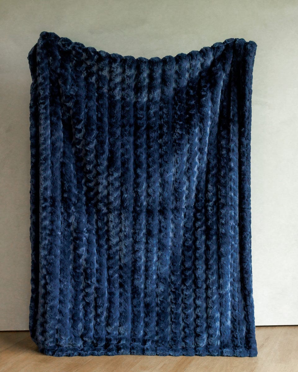 Ultra Sorbet Navy Blanket