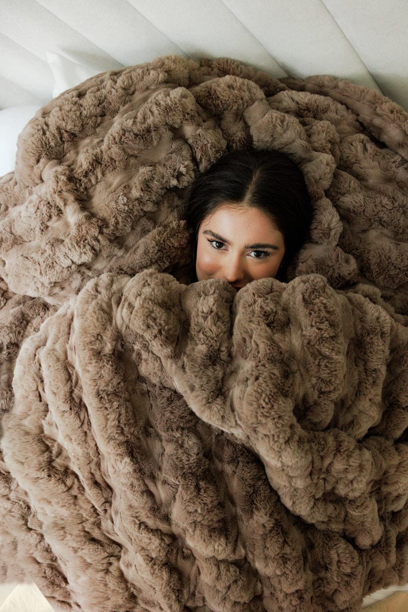 Ultra Sorbet Gingersnap Blanket