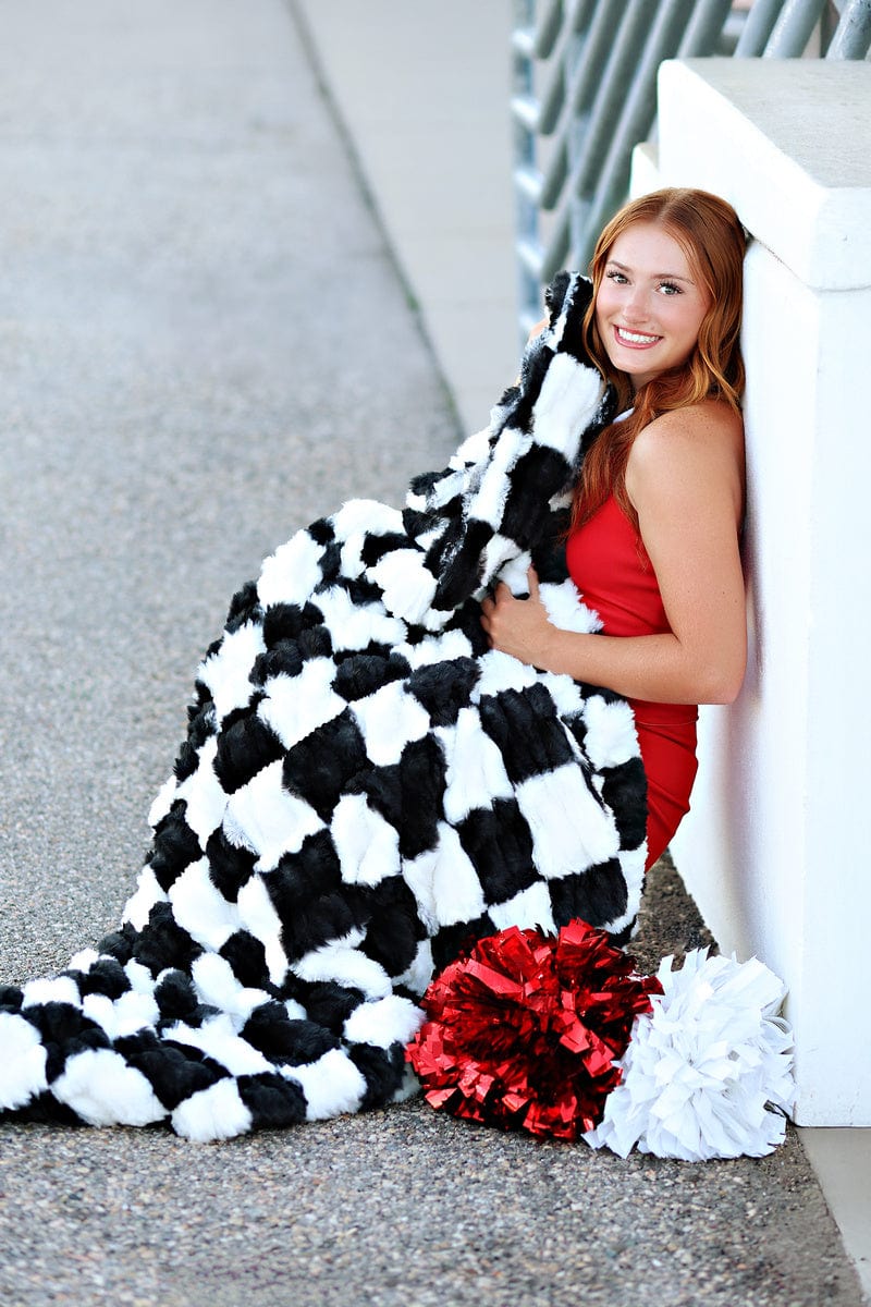 Hugs Churro Black Licorice Blanket