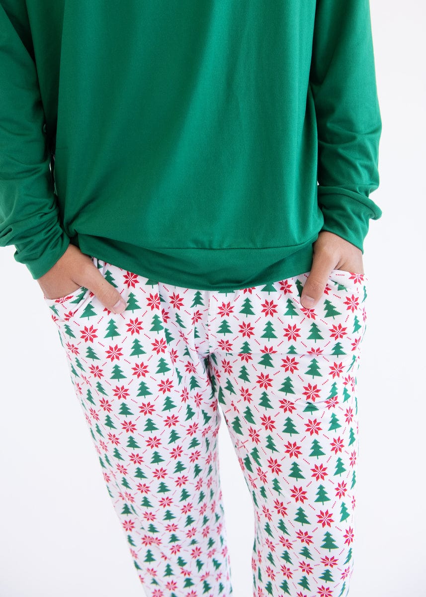 Montage Men's Pajama Top - Green