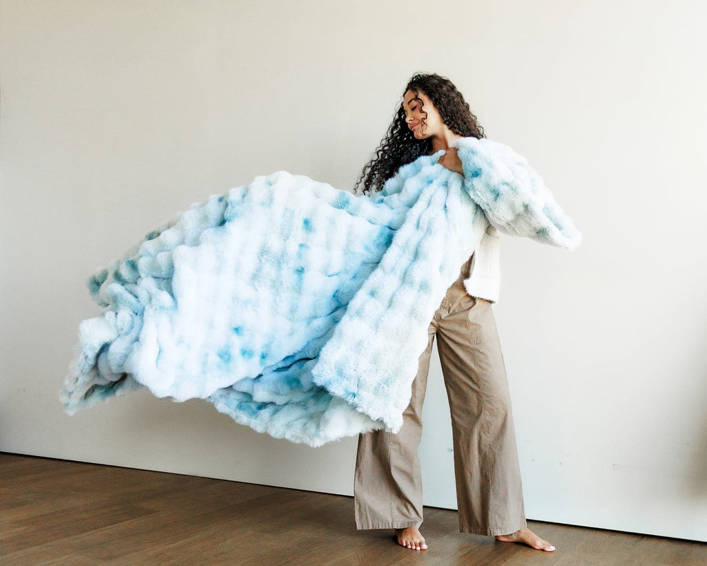 Premium Cloud Winter Sky Blanket
