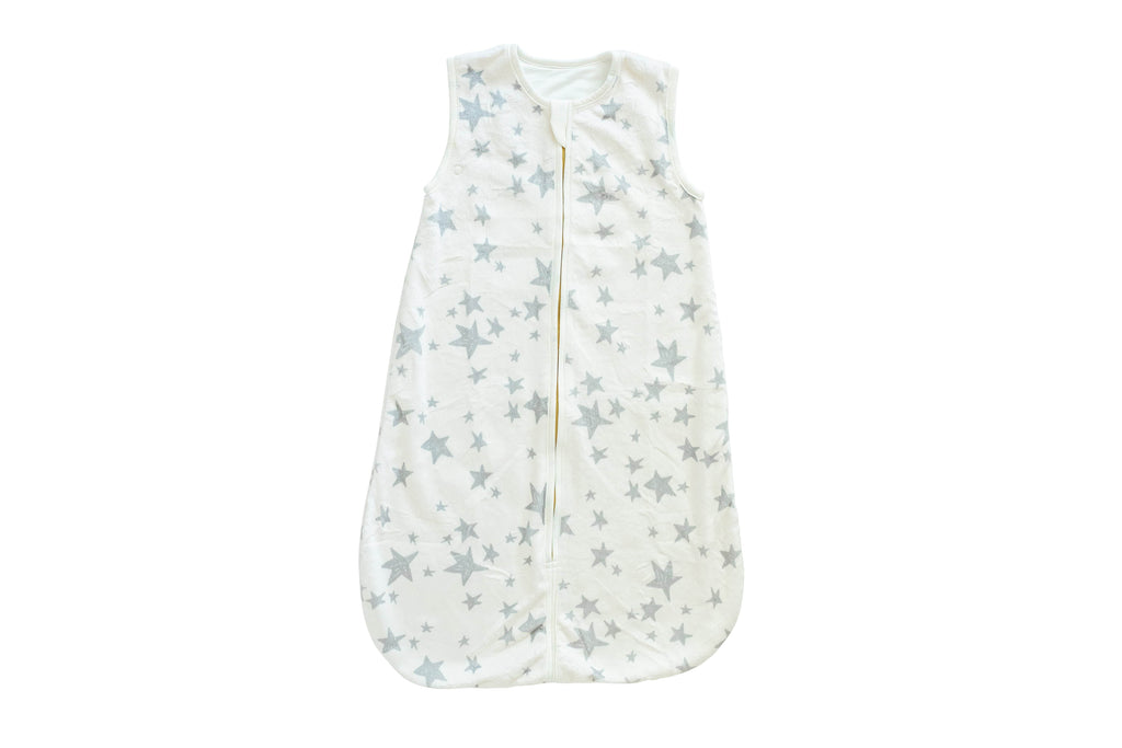 Silver star wearable Minky Couture blanket by Little Couture. 