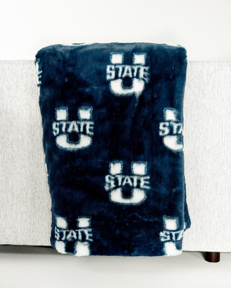 Lush Utah State Aggies Blanket
